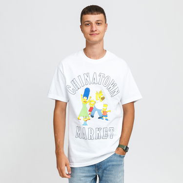 Тениска MARKET The Simpsons Family OG Tee Бяло | CTM1990346 / 1201, 0