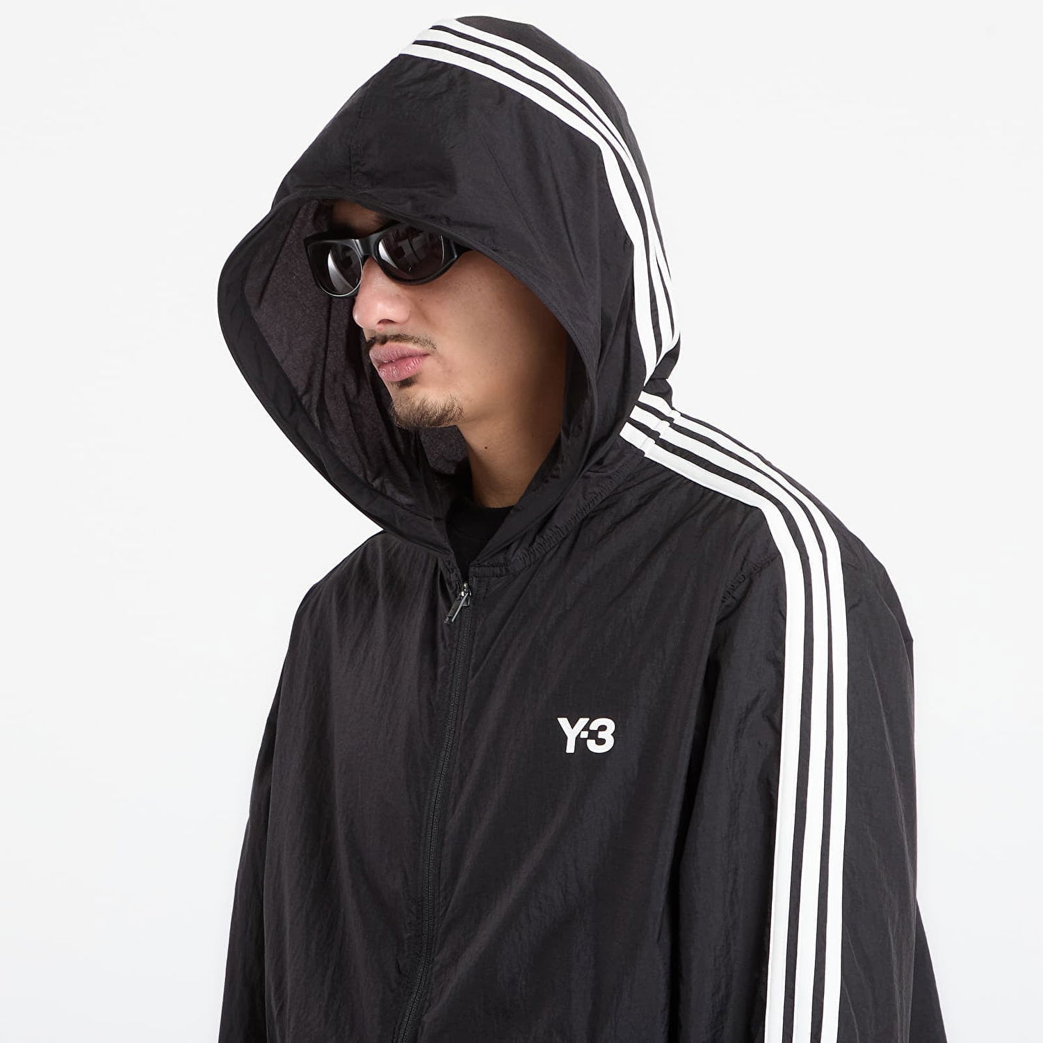 Ветровка Y-3 Y-3 Nylon Wired 3 Stripes Track Top Черно | KF1085, 1