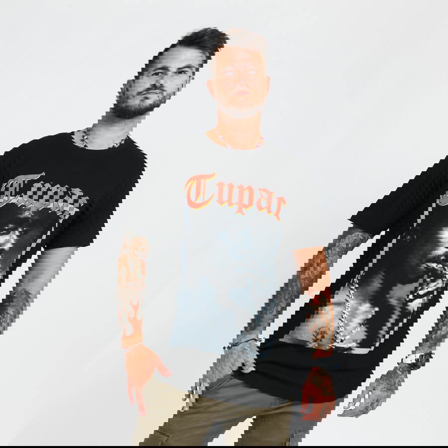 Тениска Urban Classics Tupac California Love Tee Черно | MT1120 black, 0