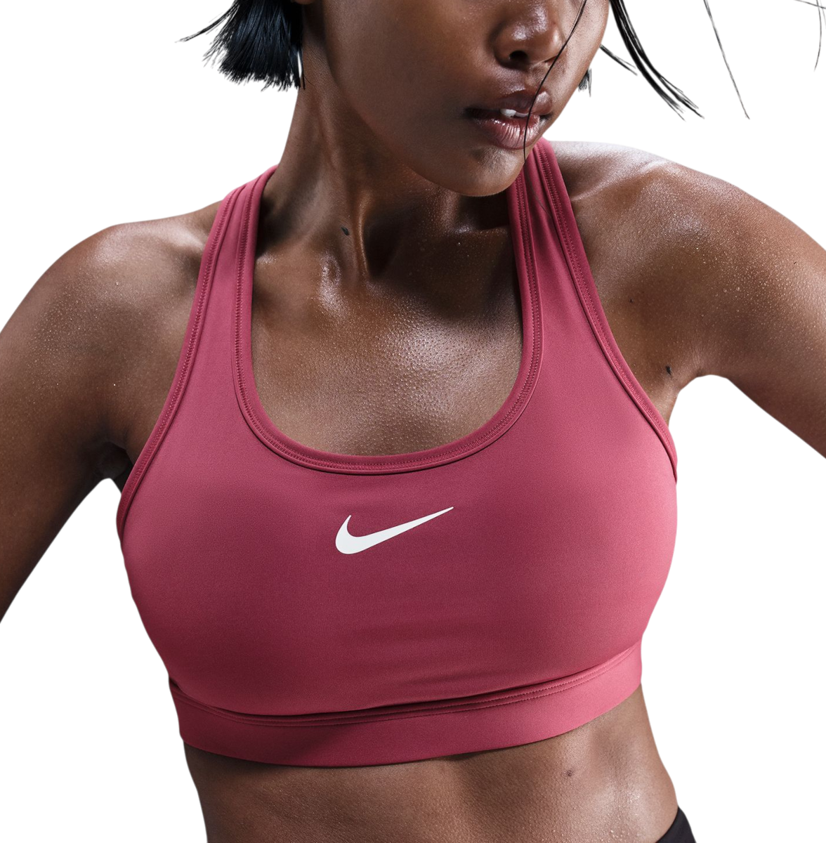 Сутиен Nike Swoosh Medium Padded Sports Bra Бургунди | dx6821-635, 0