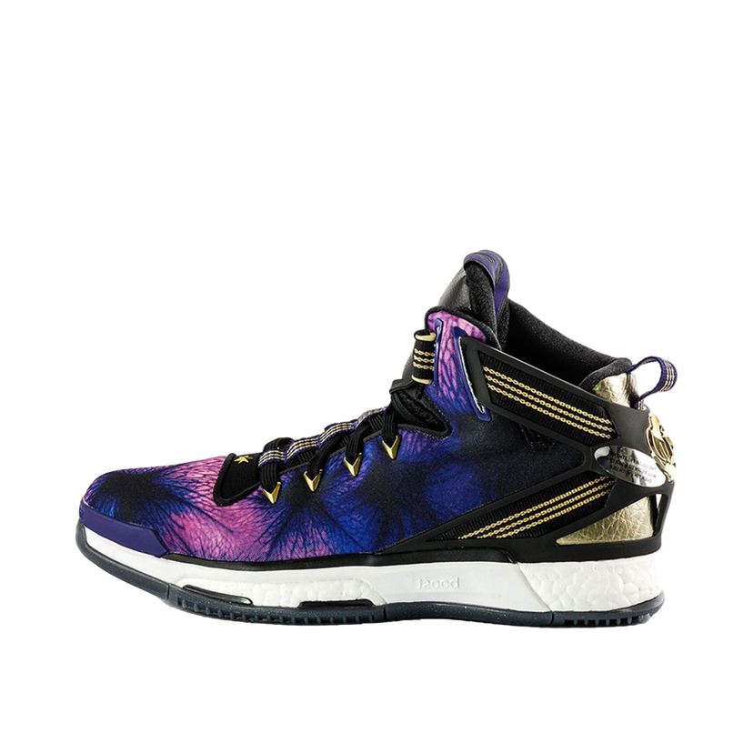 Кецове и обувки adidas Performance D Rose 6 Boost Purple Gold Черно | F37138