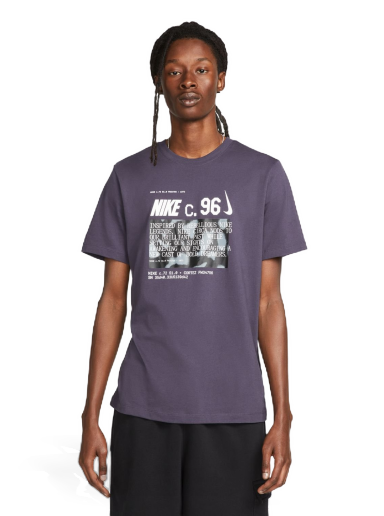 Тениска Nike Circa Tee Gridiron Лилаво | DZ2687-015