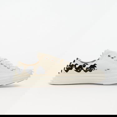 Кецове и обувки Converse Comme des Garçons PLAY x Chuck 70 Low Бяло | A08150C, 3