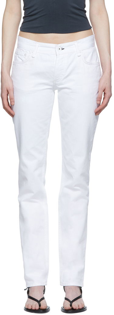 Дънки rag & bone Piper Straight-Leg Jeans Бяло | WDD22P2904SPBW, 0
