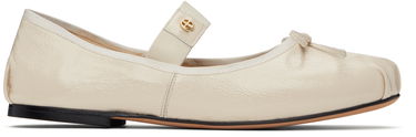 Облекло Anine Bing ANINE BING Jolie Ballerina Flats Бяло | A-14-11216-IVY17, 0