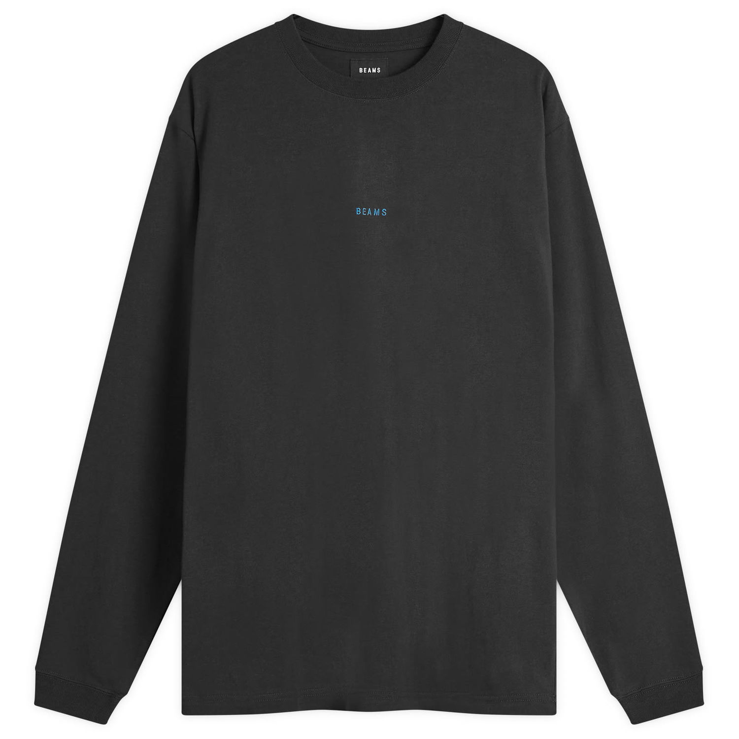 Тениска BEAMS Mini Logo Long Sleeve T-Shirt, Size Medium Черно | 1110-0213-458-19, 0