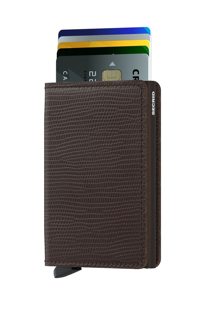 Портфейл Secrid Leather Wallet Кафяво | SRa.Brown.Brown, 0