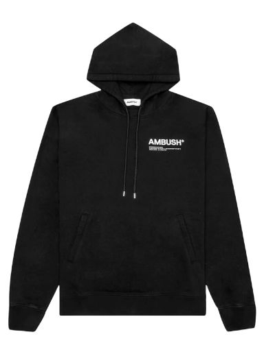 Суитчър Ambush Workshop Hoodie Черно | BMBB012S22FLE001 1002