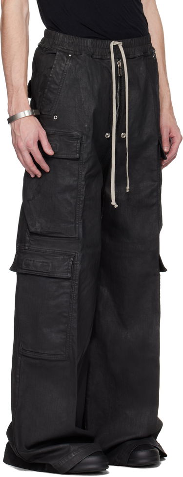 Карго панталони Rick Owens Rick Owens DRKSHDW Hollywood Double Cargo Jumbo Belas Denim Pants Черно | DU01E3398 SBW, 1
