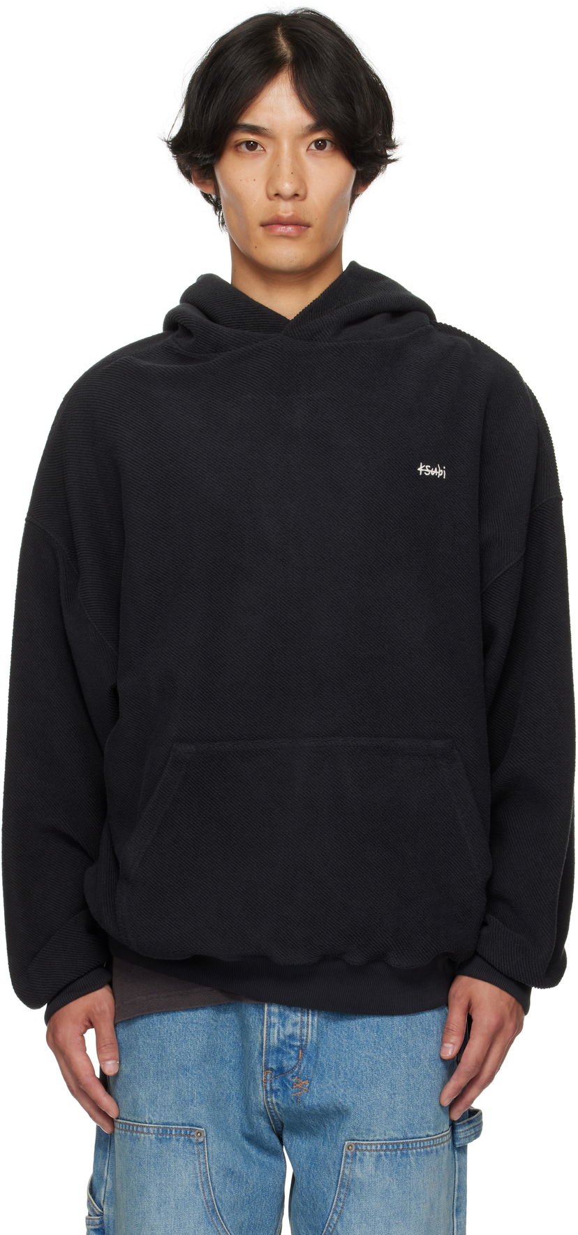 Суитчър Ksubi Ksubi 1999 Ekcess Hoodie Черно | MPF25FL009