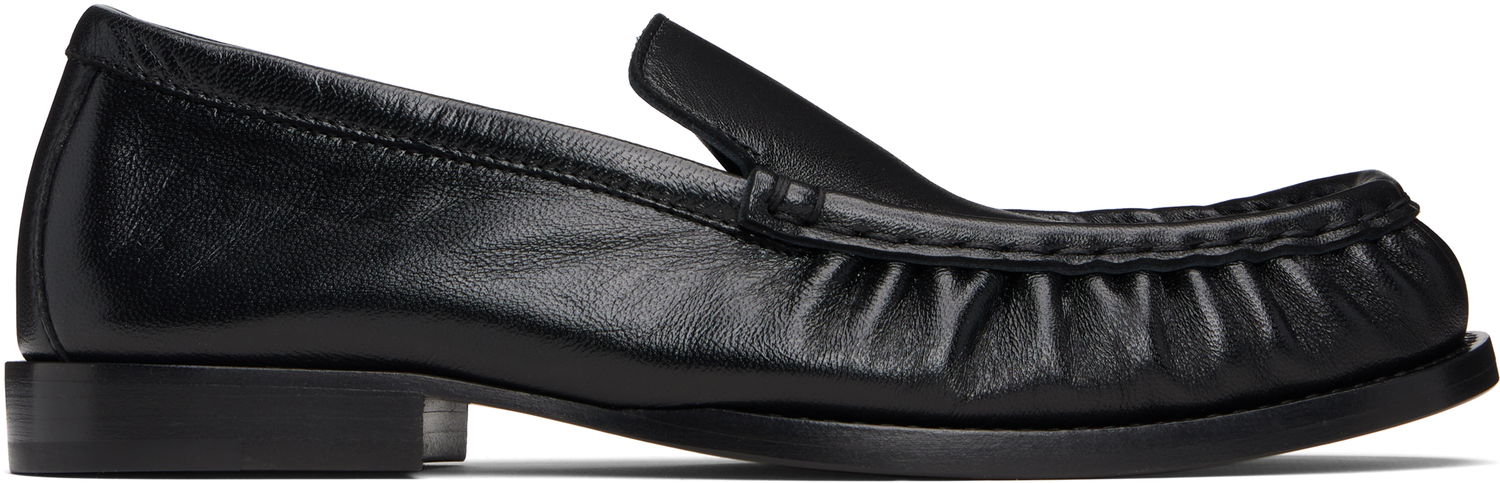 Кецове и обувки Dries Van Noten Dries Van Noten Leather Loafers Черно | 252-011700-114, 0