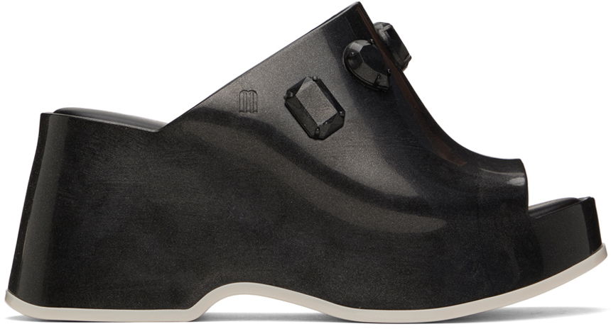 Облекло UNDERCOVER UNDERCOVER Melissa Edition Patty Stones Mules Черно | 35846, 0