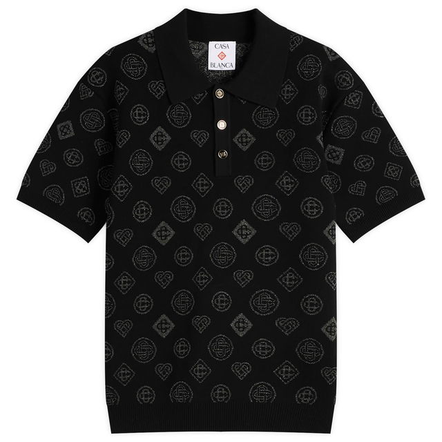 Casablanca City Jacquard Polo