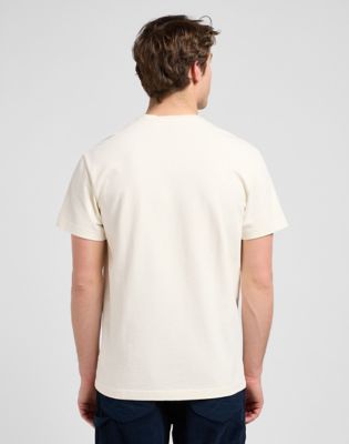 Тениска Lee Workwear Relaxed Graphic Tee Бежово | 112370484, 0