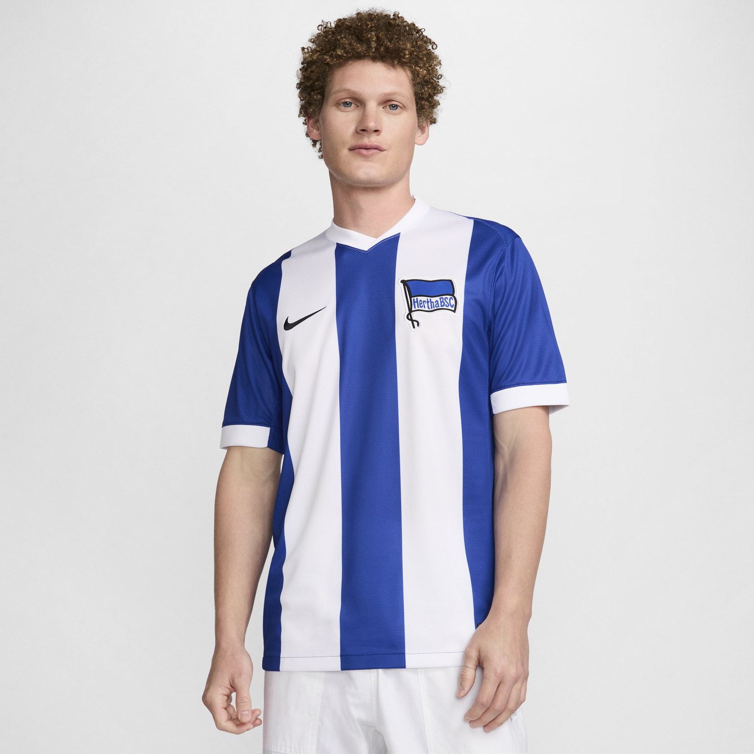 Фланелка Nike Dri-FIT Replica Hertha BSC Stadium 2024/25 Синьо | FZ2812-417, 0