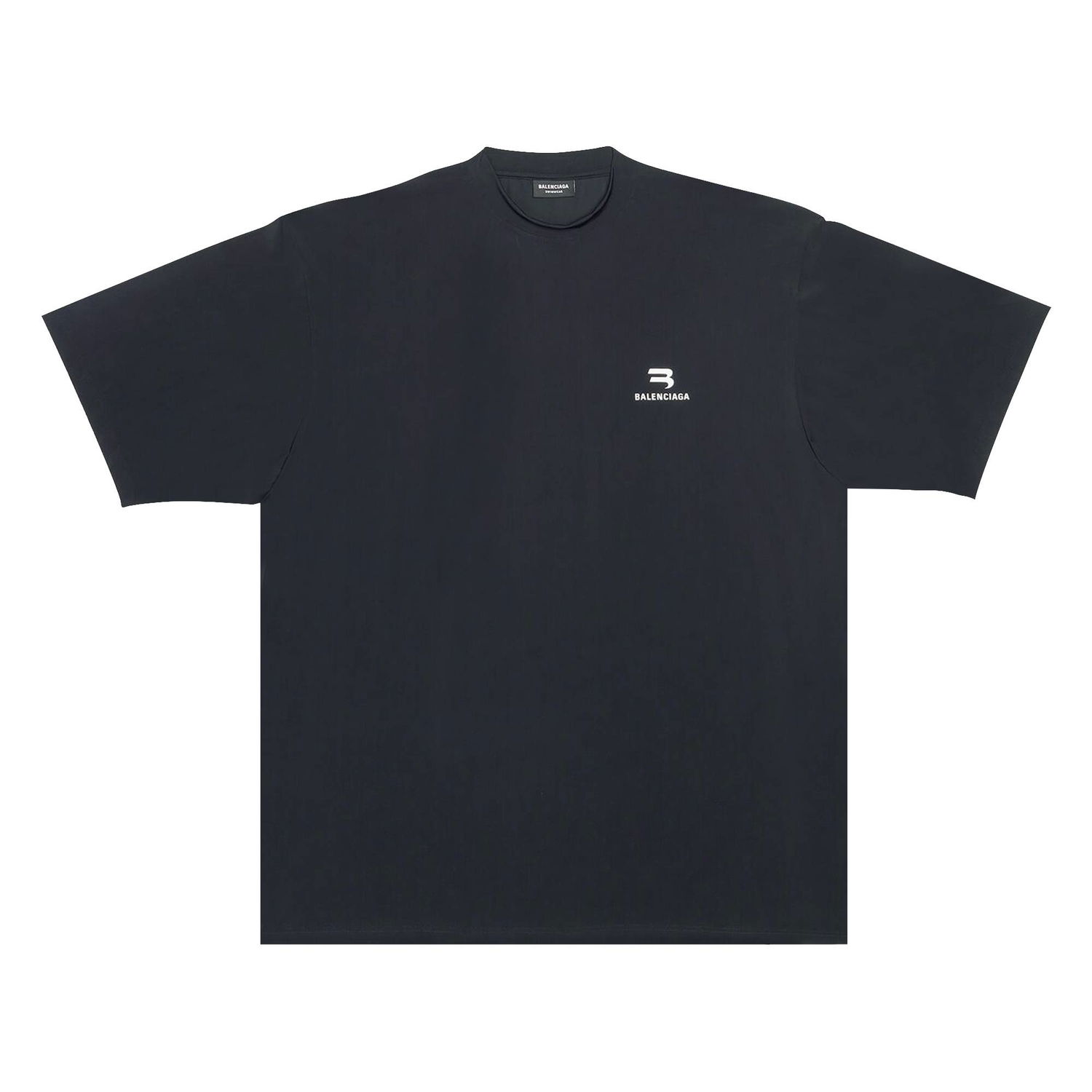Тениска Balenciaga Sporty B Swim T-Shirt Черно | 657027 4B8B1 1000, 1