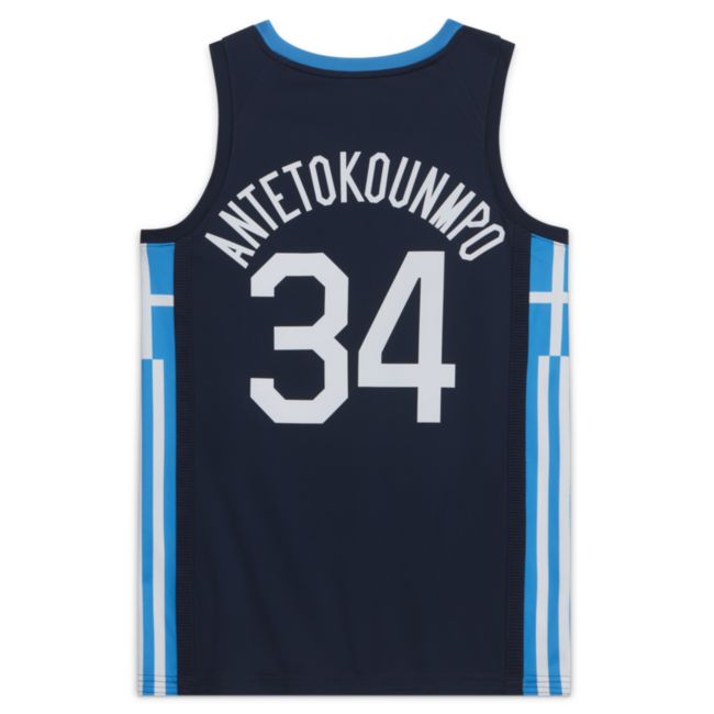 Фланелка Nike Greece (Road) Limited Basketball Jersey Синьо | DA0192-419, 1