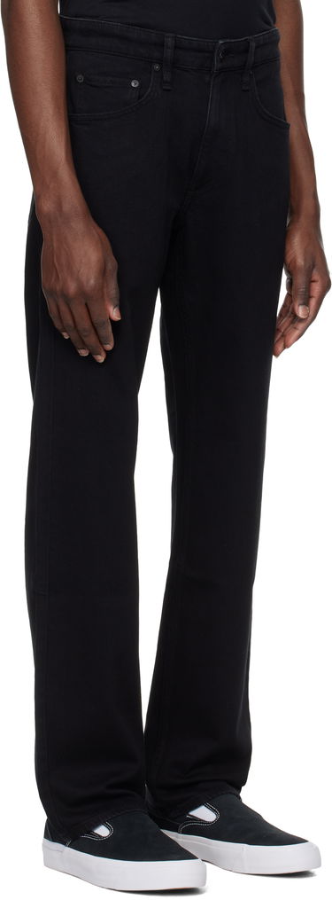 Дънки rag & bone Fit 4 Straight Fit Jeans Черно | MED24P1247FMBL, 1