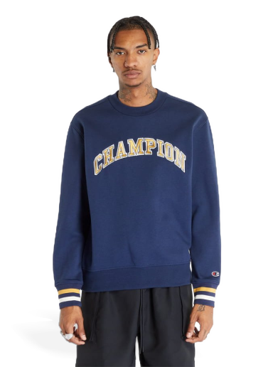 Суитчър Champion Crewneck Sweatshirt Тъмно синьо | 219175 CHA BS561