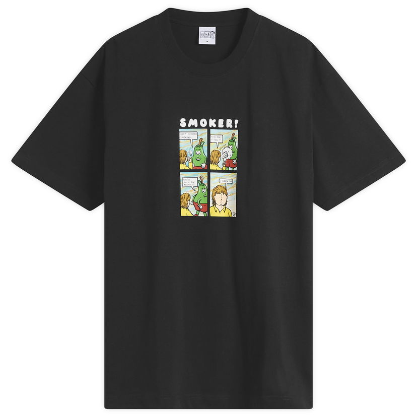 Тениска Polar Skate Co. Smoker! Graphic T-Shirt Черно | PSC-W25-33-BLK