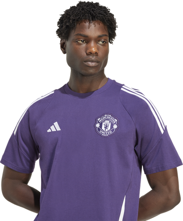 Тениска adidas Originals Manchester United FC T-Shirt Лилаво | jp3097, 3
