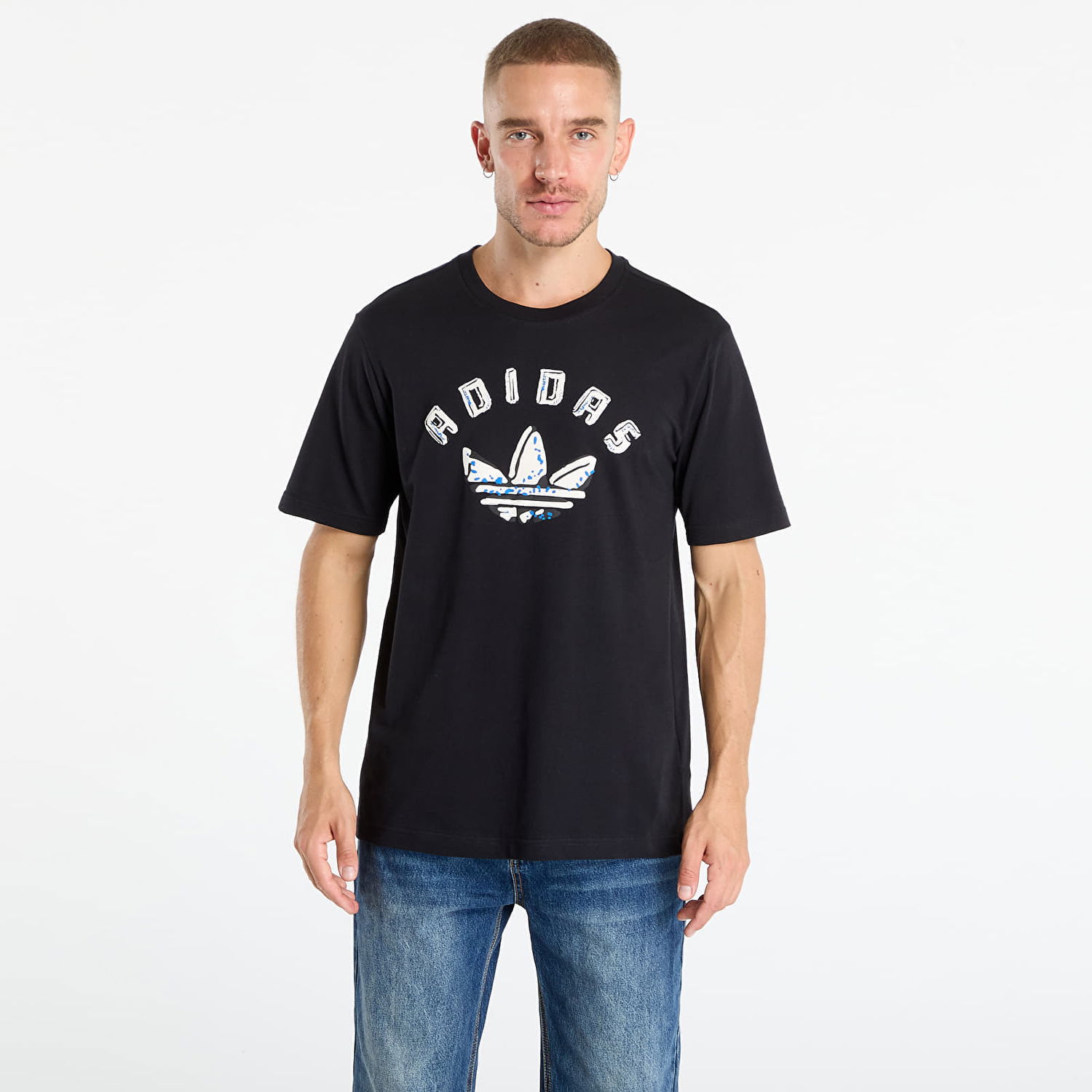 Тениска adidas Originals adidas Graphic Tee Черно | JX3090, 0