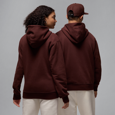 Суитчър Jordan Air Jordan Wordmark Fleece Hoodie Кафяво | HJ3450-227, 3