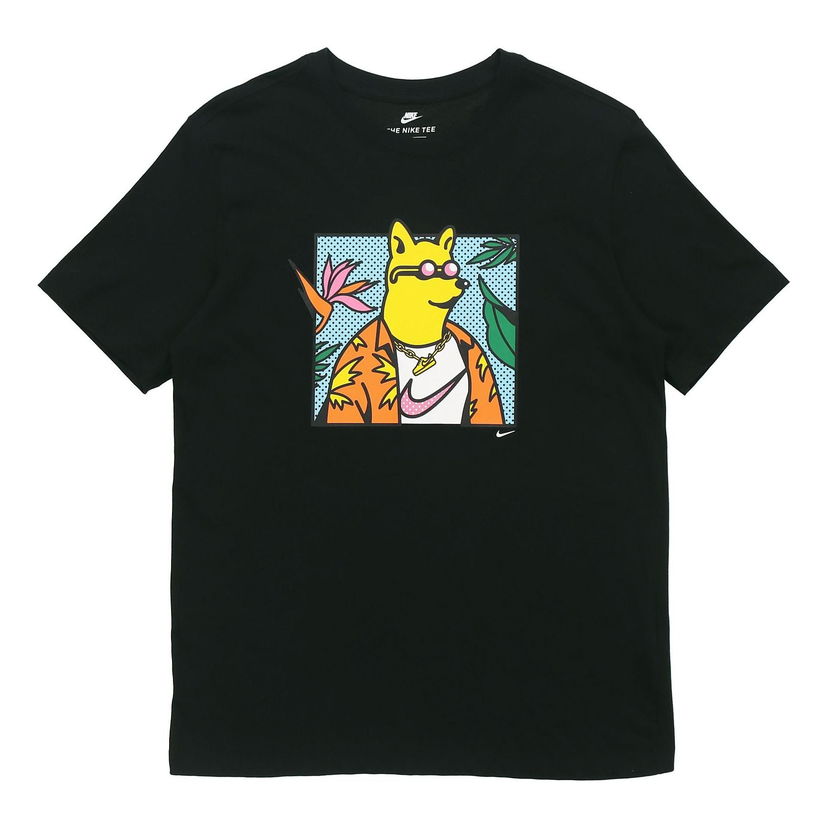 Тениска Nike Nike Graphic Print T-Shirt Черно | DC2751-010