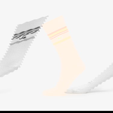 Чорапи Lacoste Lacoste Striped Ribbed Socks Бежово | RA5988 7PT, 3