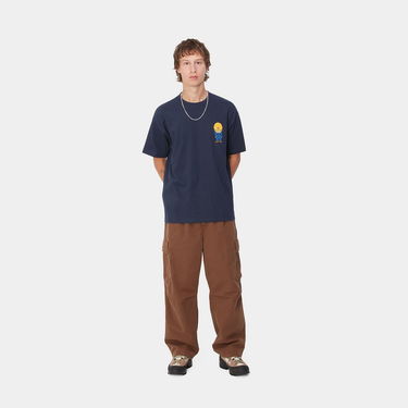 Тениска Carhartt WIP Short Sleeve Graphic T-Shirt Синьо | I033994_9, 1