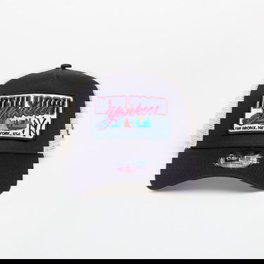 Шапка с козирка New Era Trucker Cap 9FORTY A-Frame MLB New York Yankees Patch Тъмно синьо | 60595250, 0