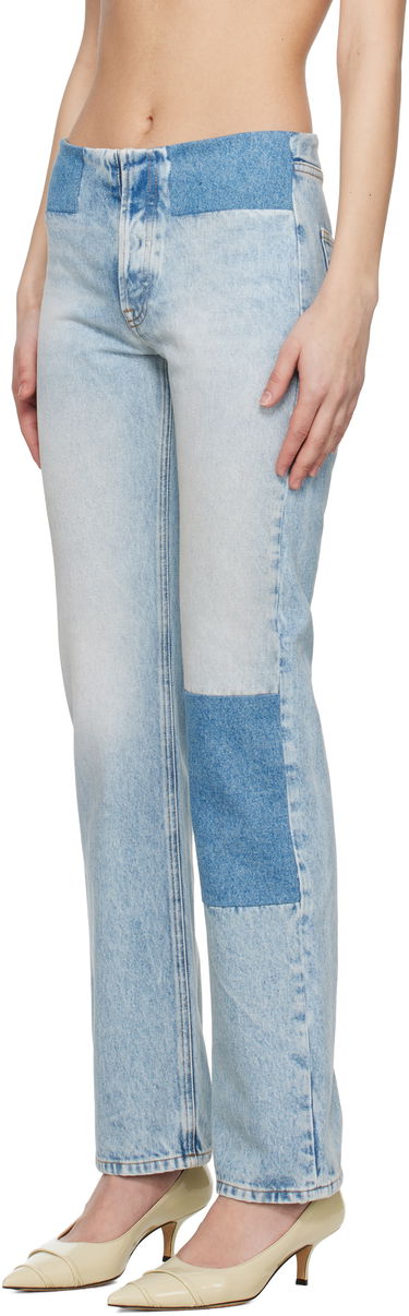 Дънки Maison Margiela MM6 Maison Margiela Patchwork Jeans Синьо | S62LB0187 M30018, 3