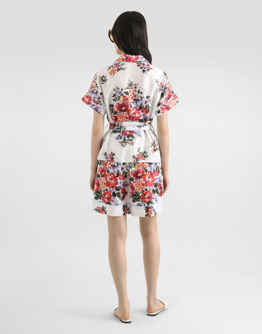 Къси панталони Dolce & Gabbana Flower Bouquet-print Twill Vanity Bermuda Shorts Многоцветен | FTC42TIS11IHA5ZO, 2