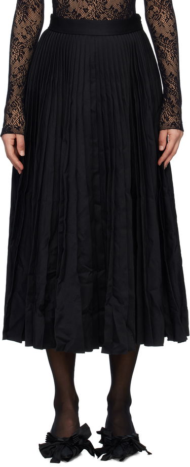Пола Balenciaga Pleated Midi Skirt Черно | 808777 TRT08, 0