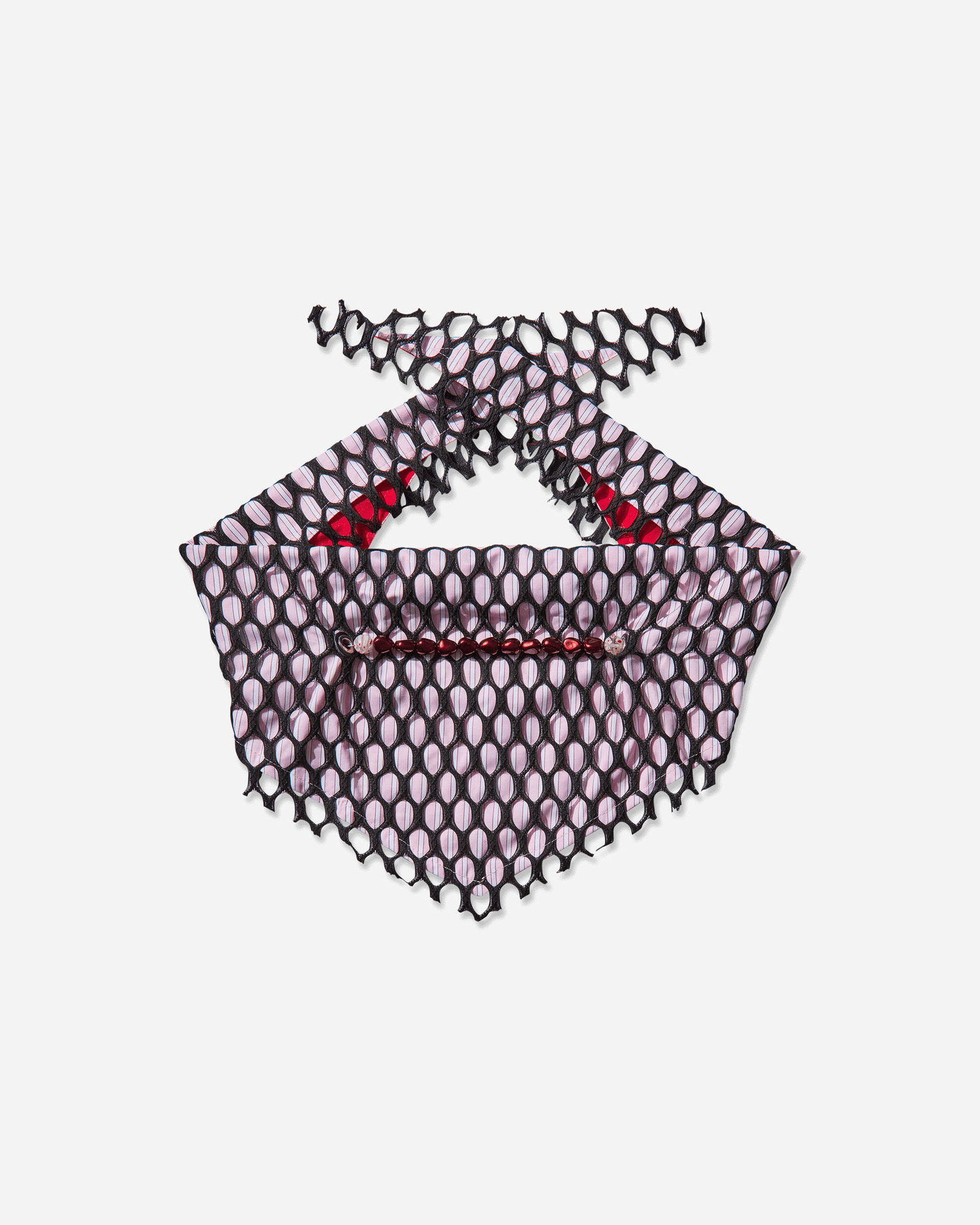 Колие KIKO KOSTADINOV Armantrout Pearl Necklace with Pink Stripes and Red Pearls Розово | KKWAW25NL01 155, 0