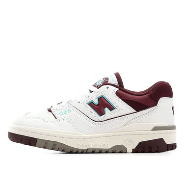 Кецове и обувки New Balance 550 "Burgundy" Бяло | BB550WBG, 1