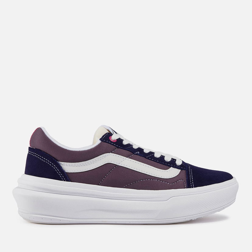 Кецове и обувки Vans Women's Old Skool Suede and Canvas Trainers Лилаво | VN0A7Q5ELV0