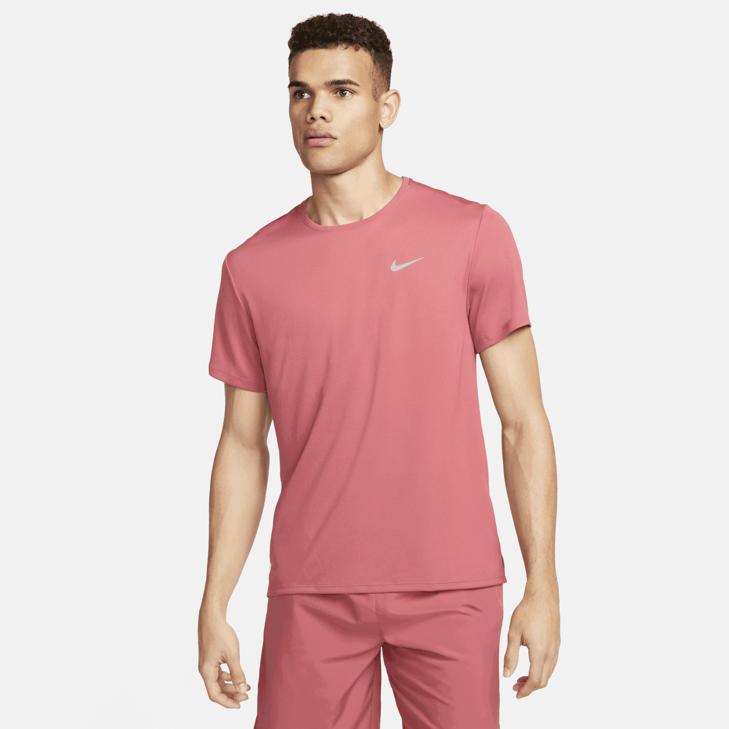 Тениска Nike Miler Dri-FIT UV Розово | DV9315-655, 0