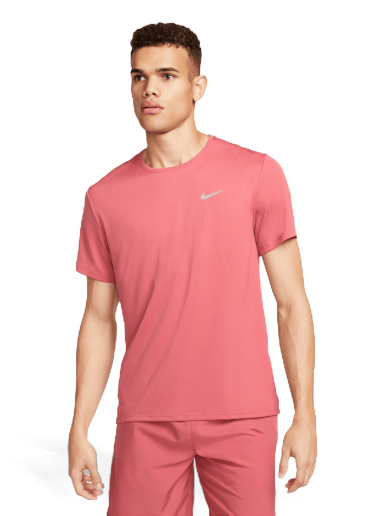 Тениска Nike Miler Dri-FIT UV Розово | DV9315-655