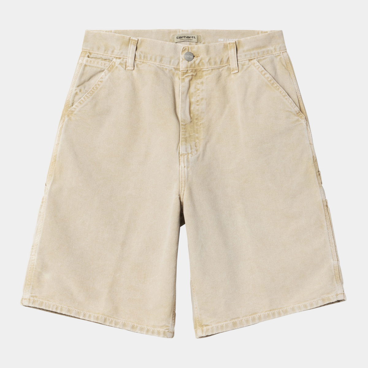 Къси панталони Carhartt WIP Women's Brandon Single Knee Shorts Бежово | I035577_6, 1