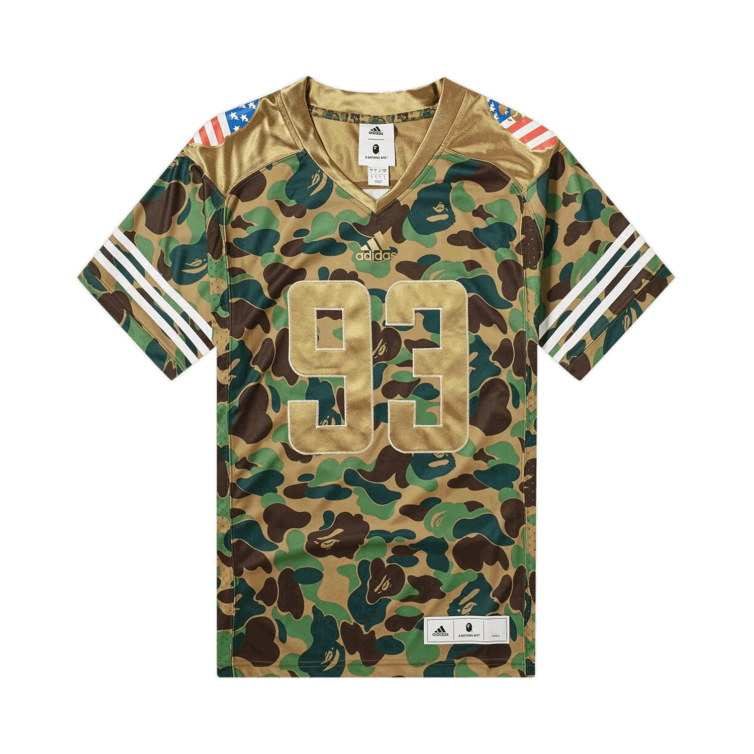 Фланелка BAPE x adidas SB Jersey Зелено | DW9285, 0