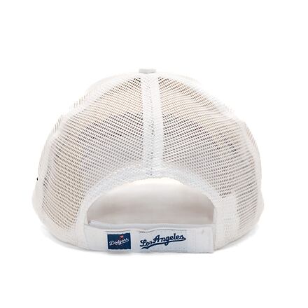 Шапка с козирка New Era 9FORTY Trucker MLB Home Field Los Angeles Dodgers White / Black One Size Бяло | 60435267, 1