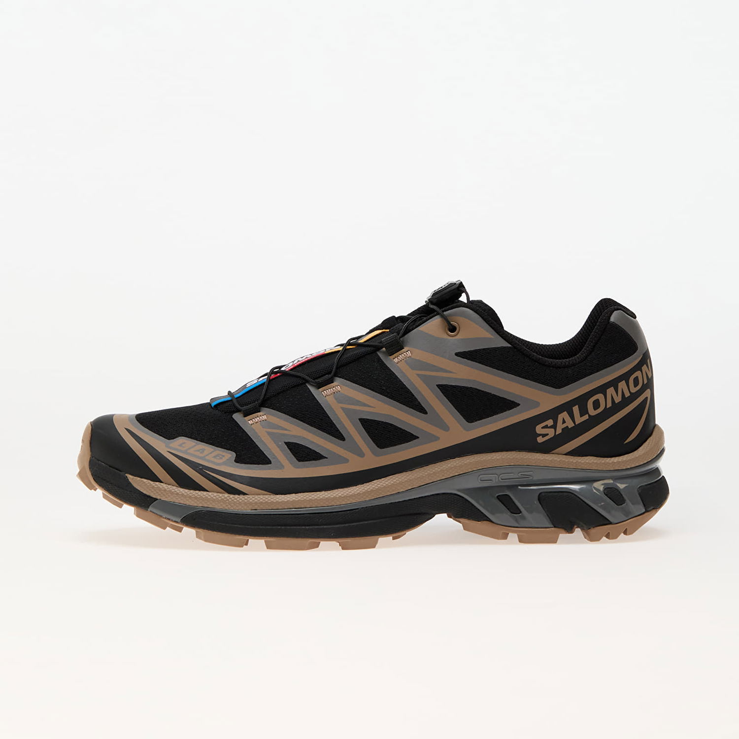 Кецове и обувки Salomon XT-6 Black/ Portabella/ Pewter Черно | L47582400, 0
