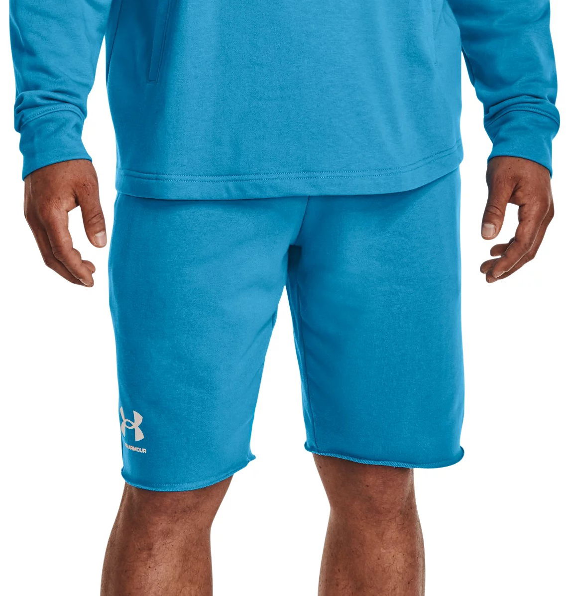 Къси панталони Under Armour Shorts Rival Terry Синьо | 1361631-419, 0
