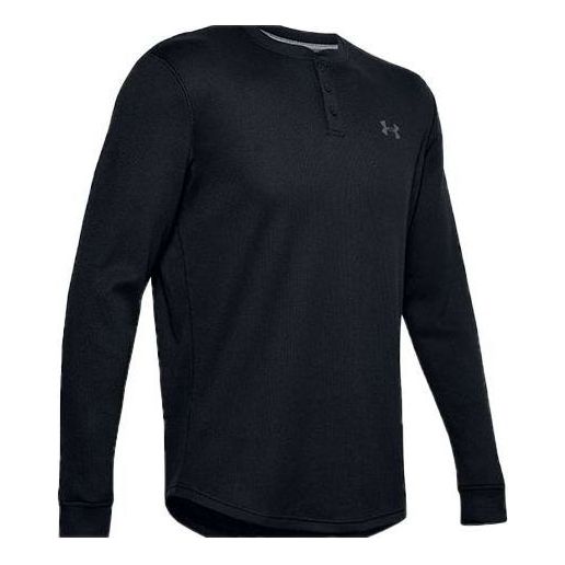 Риза Under Armour Waffle Henley Thermal Shirt Черно | 1302356-001, 0