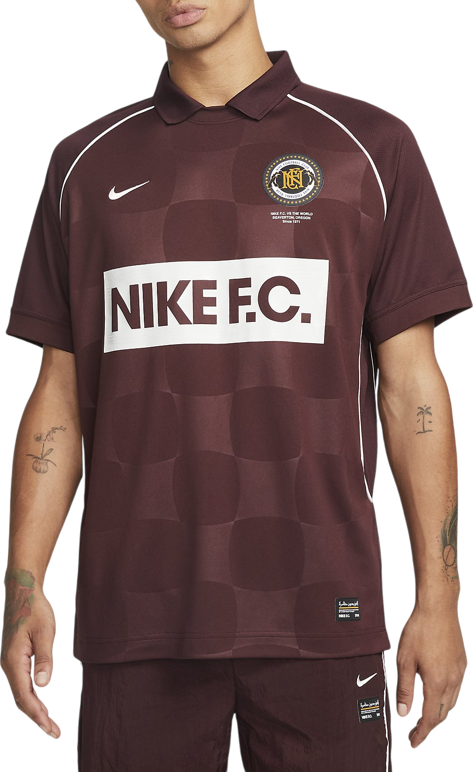 Фланелка Nike Nike F.C. Jersey Бургунди | dq5045-652, 0