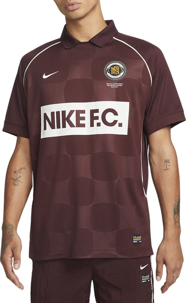 Фланелка Nike Nike F.C. Jersey Бургунди | dq5045-652, 0