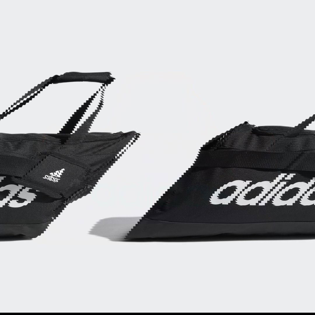 Чанта през рамо adidas Originals Essentials Logo Duffel Medium Bag Черно | GN2038, 1