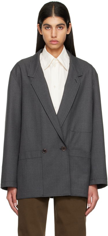 Яке LEMAIRE Lemaire Workwear Double-Breasted Blazer Сиво | JA1002 LF1048, 0