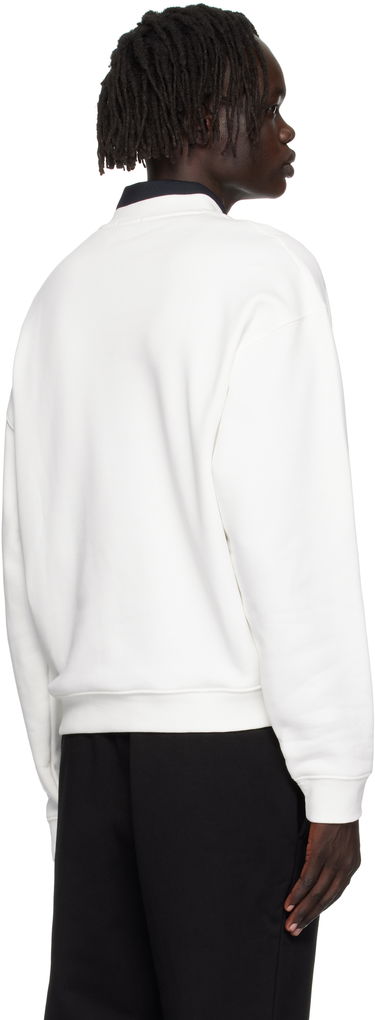 Суитчър Lacoste Loose Fit Heavy Fleece Sweatshirt Бяло | SH7745_70V, 2